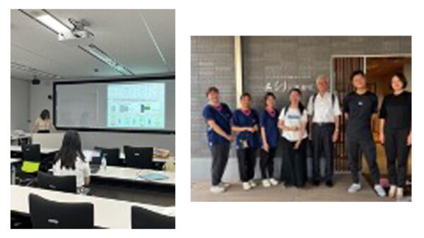 台湾・銘伝大学の大学院生をインターンシップ生として受け入れました