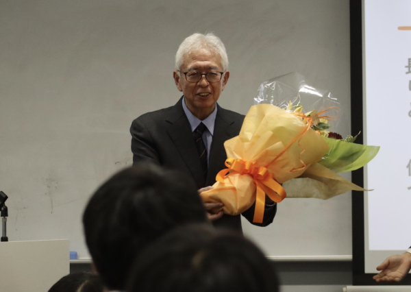 青田良介教授の最終講義「阪神・淡路大震災と減災復興ガバナンス」を開催しました