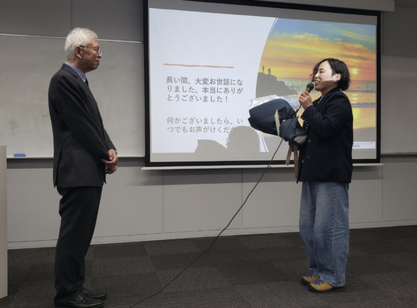 青田良介教授の最終講義「阪神・淡路大震災と減災復興ガバナンス」を開催しました